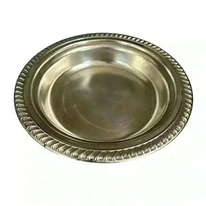 Sheridan Silver On Copper Vintage Used Serving Bowl